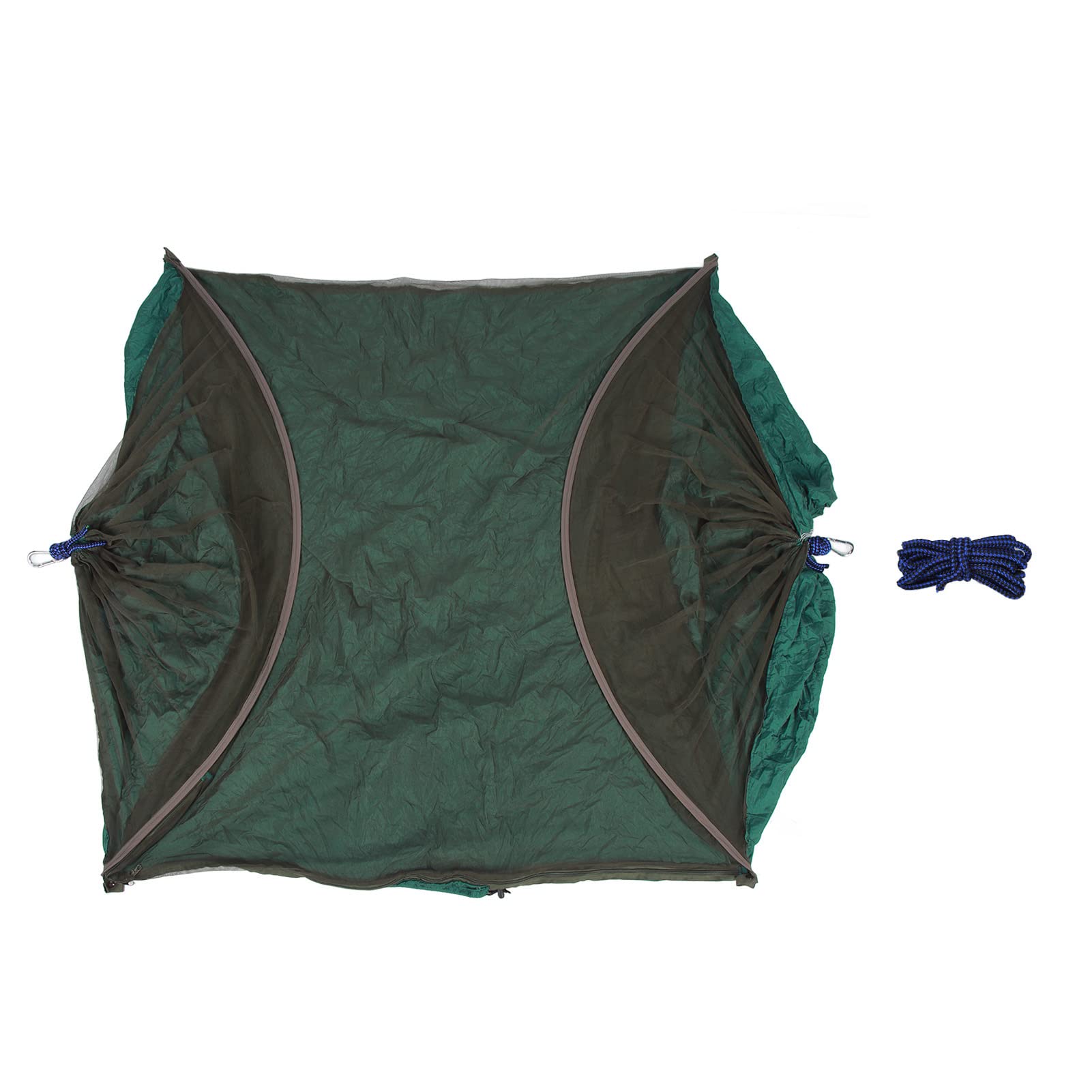 Hamac de camping portable ultra résistant en nylon 210T avec attaches en acier
