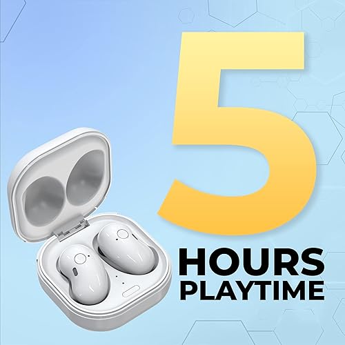 Miniatura 8 de Coby Auriculares inalámbricos ultra delgados  Auriculares inalámbricos Bluetooth, micrófono integrado, a prueba de sudor, resistente al agua y