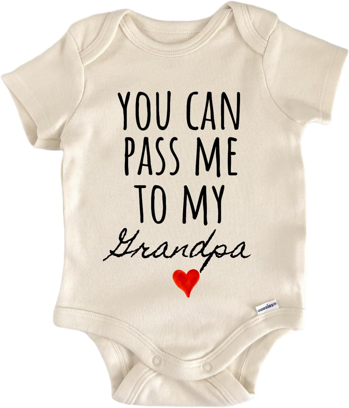 Grandpa Announcement Baby Gift Baby Bodysuit
