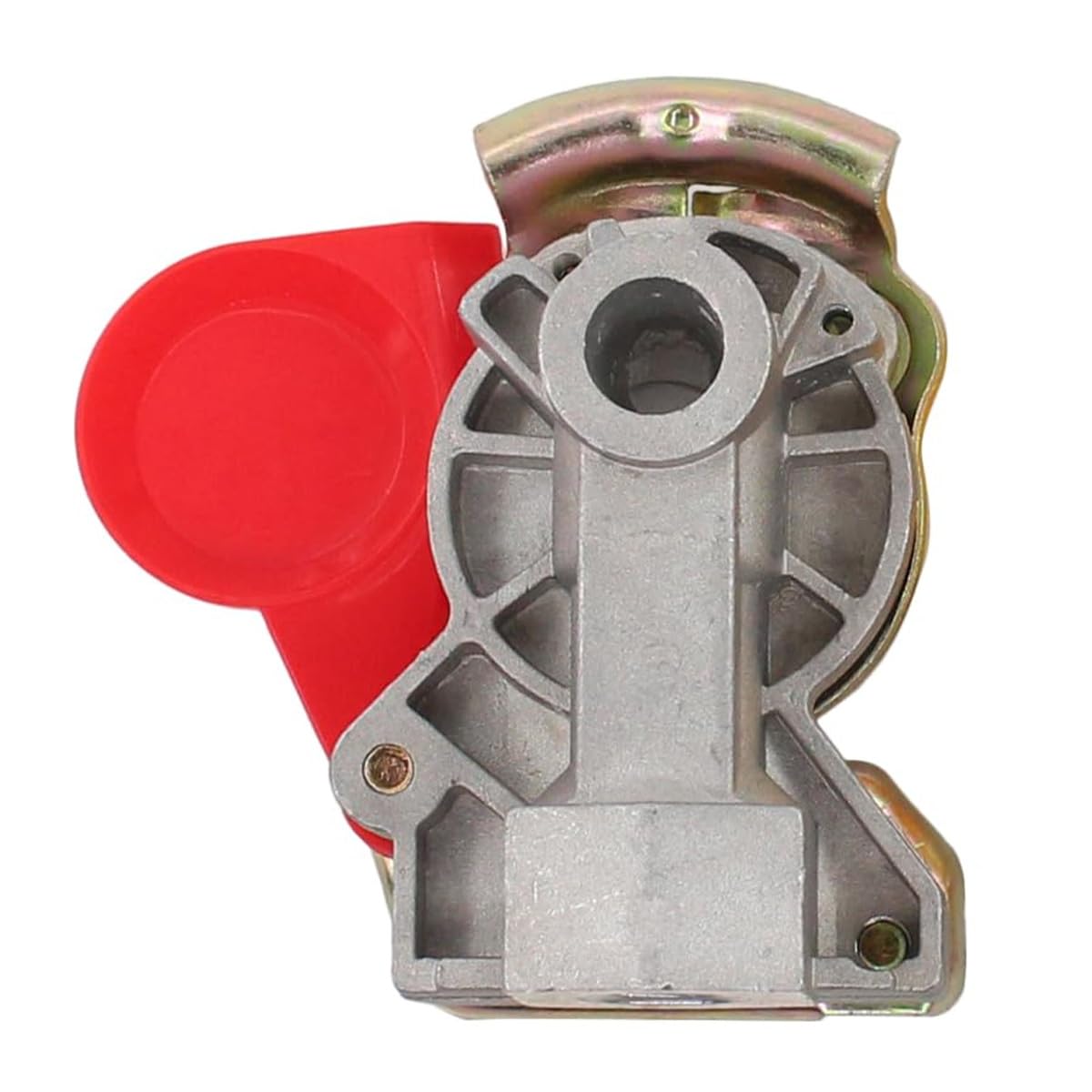 Tête d'accouplement M16 avec jeu de soupapes Tête d'air comprimé rouge jaune avec capuchon anti-poussière pour camion tracteur véhicule de remorquage à air comprimé semi-remorque