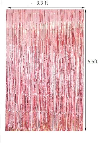 Miniatura 10 de Decoraciones de cumpleaños número 14 para niñas, decoración de fiesta de cumpleaños de oro rosa para ella, decoración de globos de oro rosa