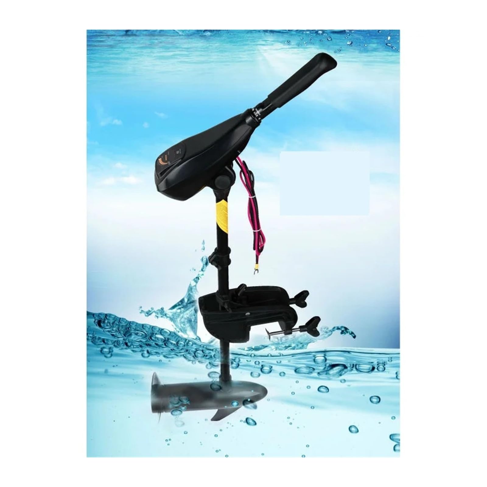 Uso marino eléctrico del agua salada de los motores pesca con cebo cuchara barco motor fuera borda(12v)