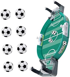 BESPORTBLE 1 Conjunto De Futebol De Mesa Brinquedos Esportivos Infantis Mini Brinquedos Mini Bolas De Futebol Mini Jogo De Mesa De Pebolim Jogo De Mesa Mini Jogo De Tiroteio De Futebol Abs