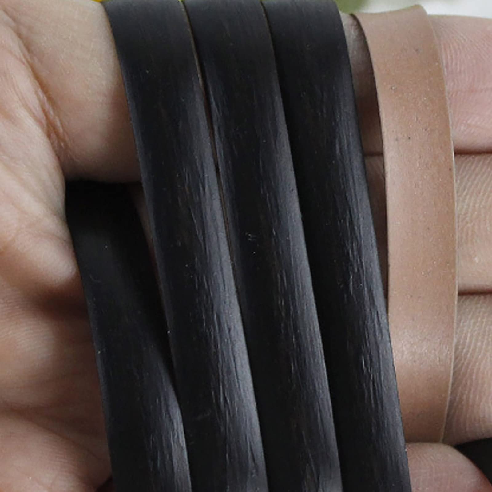 YebiO Plastic Rattan Wicker Plastic Pe Wicker Repair Material,8Mm 500G Plastic Rattan Gardenniture Material,for Rattan Chairs Table Stools Sofa Swings/C