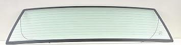 Back Window Rear Glass Heated Replacement for 1978-1985 Buick Regal / Chevrolet Monte Carlo / Pontiac Grand Prix / Oldsmobile Cutlass Supreme / Oldsmobile Cutlass 2 Door Coupe