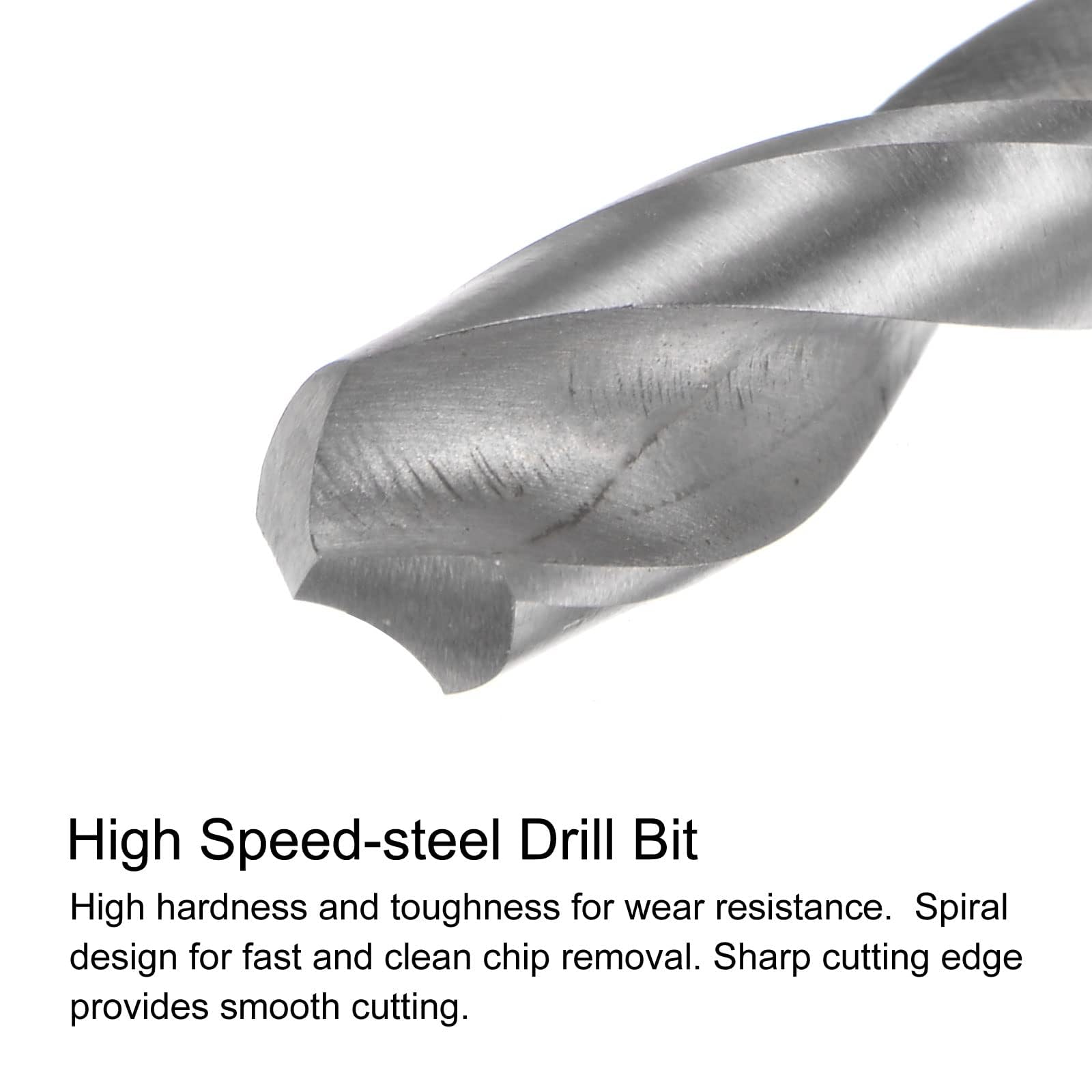 TOP-VIGOR Tap & Bit Sets, M6 x 1 H2 Straight Flute Machine Thread Milling Tap 150mm Extra Long - Image 4