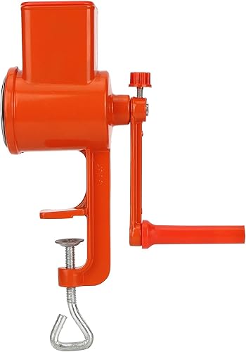 Miniatura 5 de SNOQ Molinillo de granos, molinillo de nueces, molinillos de alimentos manuales de aleación de aluminio, fresadora manual de arranque manual,