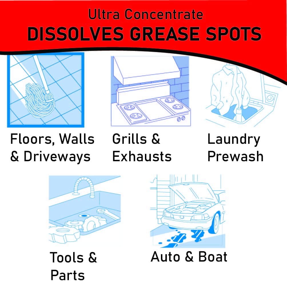 Oil Eater AOD0411901 Orange Cleaner Degreaser 4oz