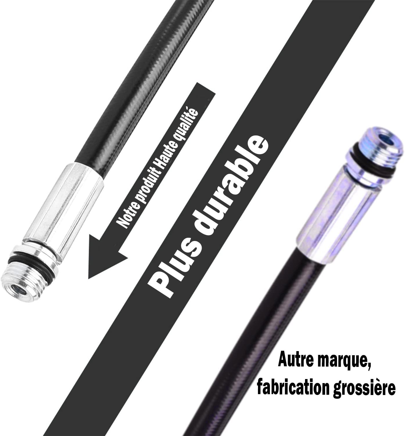 Zenmarket Kit Nettoyage Tuyau Vidange, 20M K2-K7 LAVOR 180Bars 2700PSI