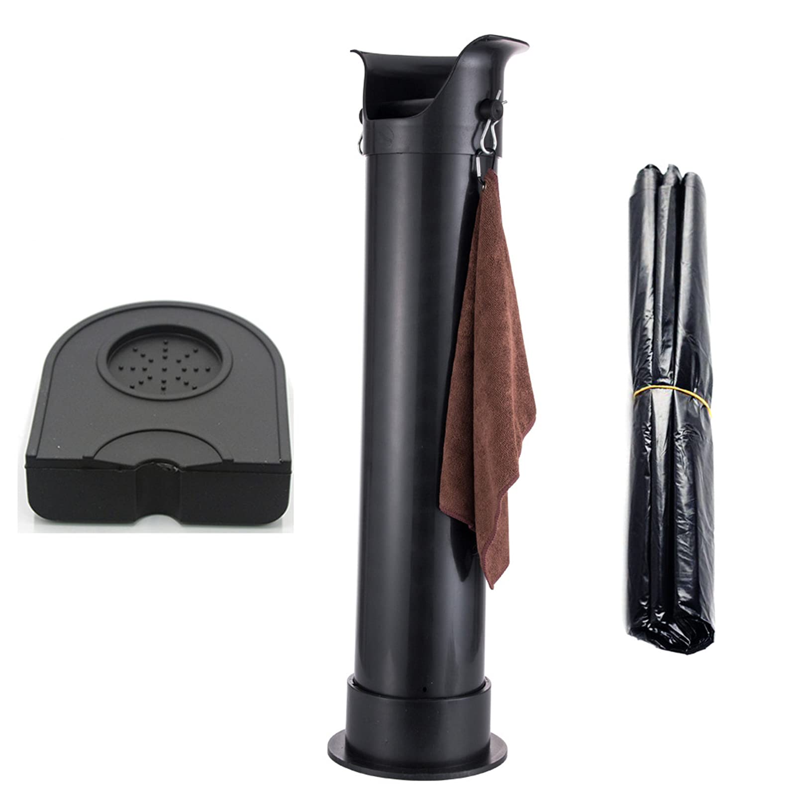 Knock box pour terrains à expresso pour vider le porte-filtre sans salir la cuisine