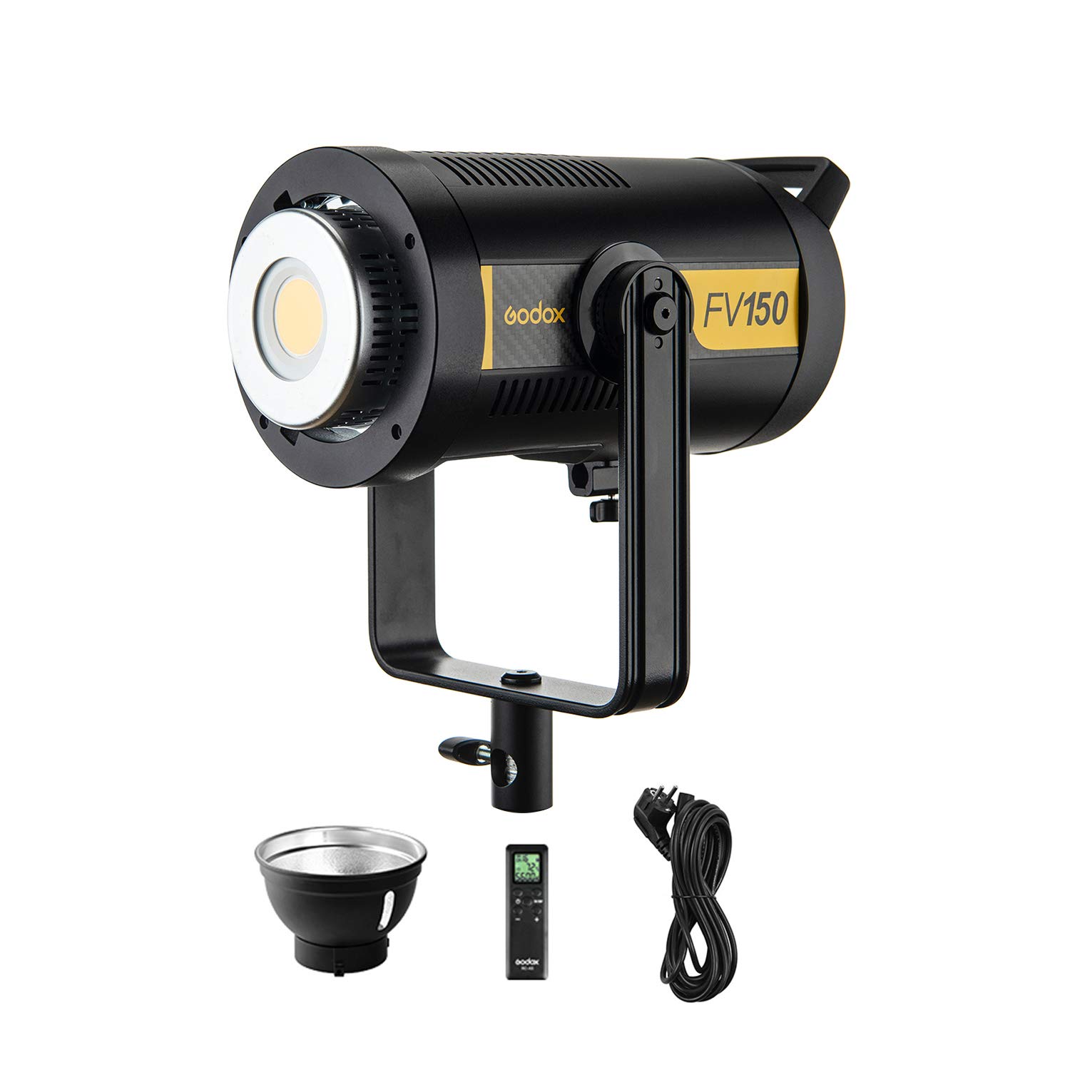 Godox FV150 1/8000s High Speed Sync Flash LED Light 150W Dimmable 5600K CRI 96+ Built-in Godox 2.4G Wireless Receiver 8 FX Effects Modes with Remote Control