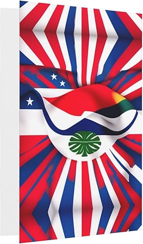 Miniatura 3 de NEZIH Tarjetas de agradecimiento impresas con la bandera de Costa Rica, tarjetas de agradecimiento para todas las ocasiones, Navidad, cumpleaños,