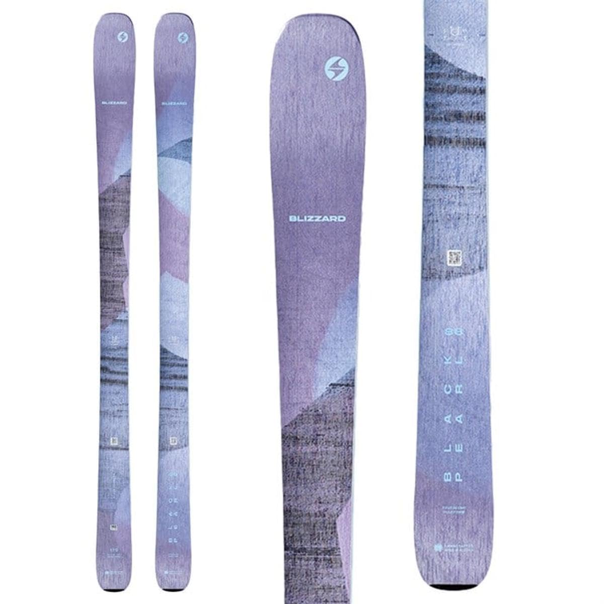 BLIZZARD Black Pearl 88, All Mountain, Freeride, Purple, 2024/25, Women's (152)