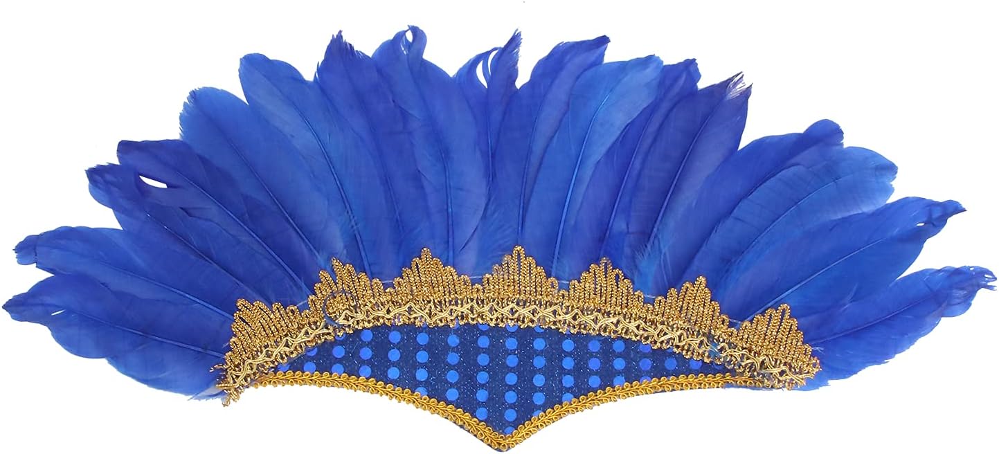 plume Headdress Indian Halloween Party 