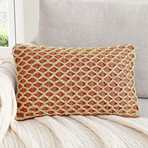 Boho Living Jada Premium Woven Design, Decorative Throw, Living Room