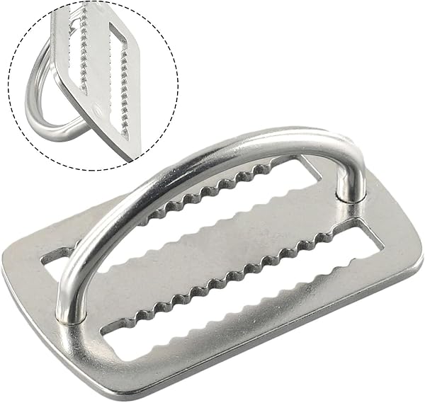 Scuba Diving Peso Cintura Slide Stopper Keeper, 50mm Ideale per Sicuro Per Uso BCD (B) - 5