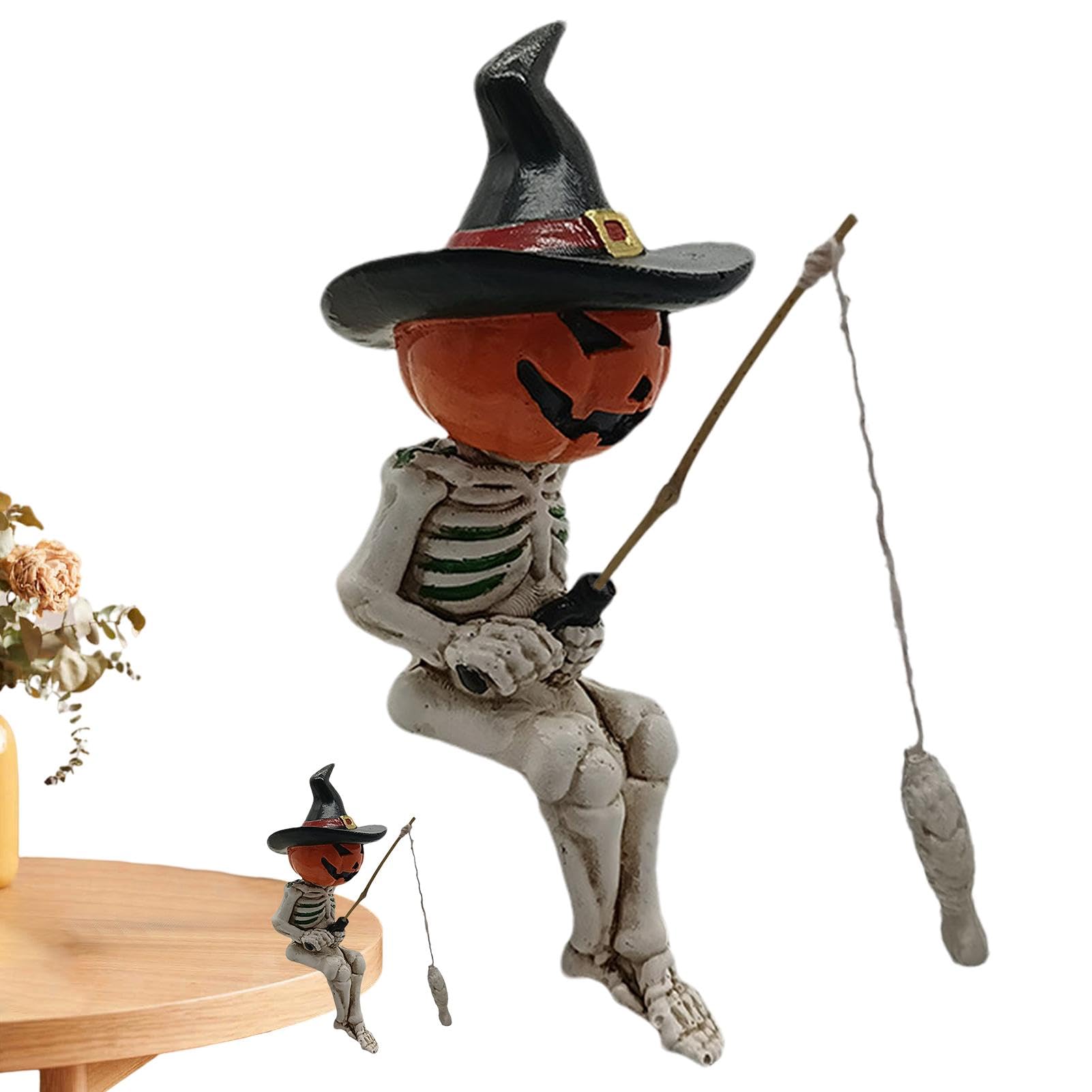 Amazon.co.jp: Hozilen 魚のスケルトンのハロウィーンの装飾、釣りの