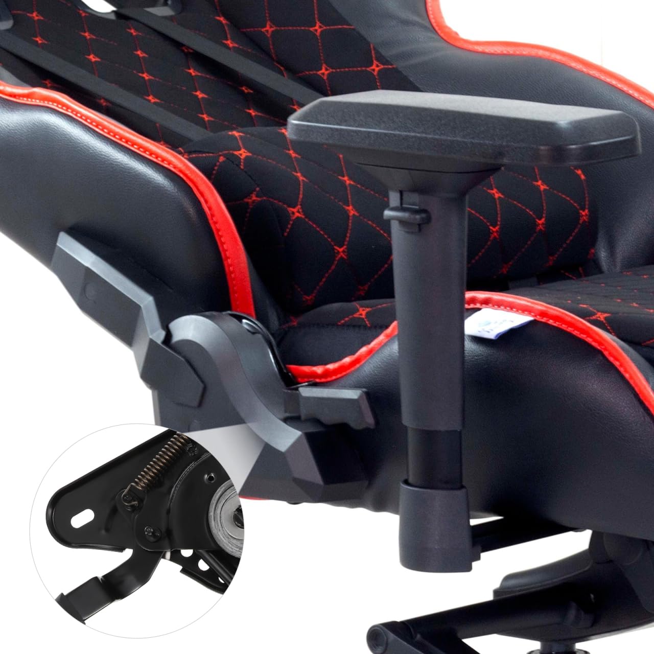 Homoyoyo Ajusteur d'angle Chaise Réglage d'angle À 180 Degrés Pièce De Chaise pour De Jeu Et De Bureau Accessoire De Remplacement pour Dossier Installation Facile