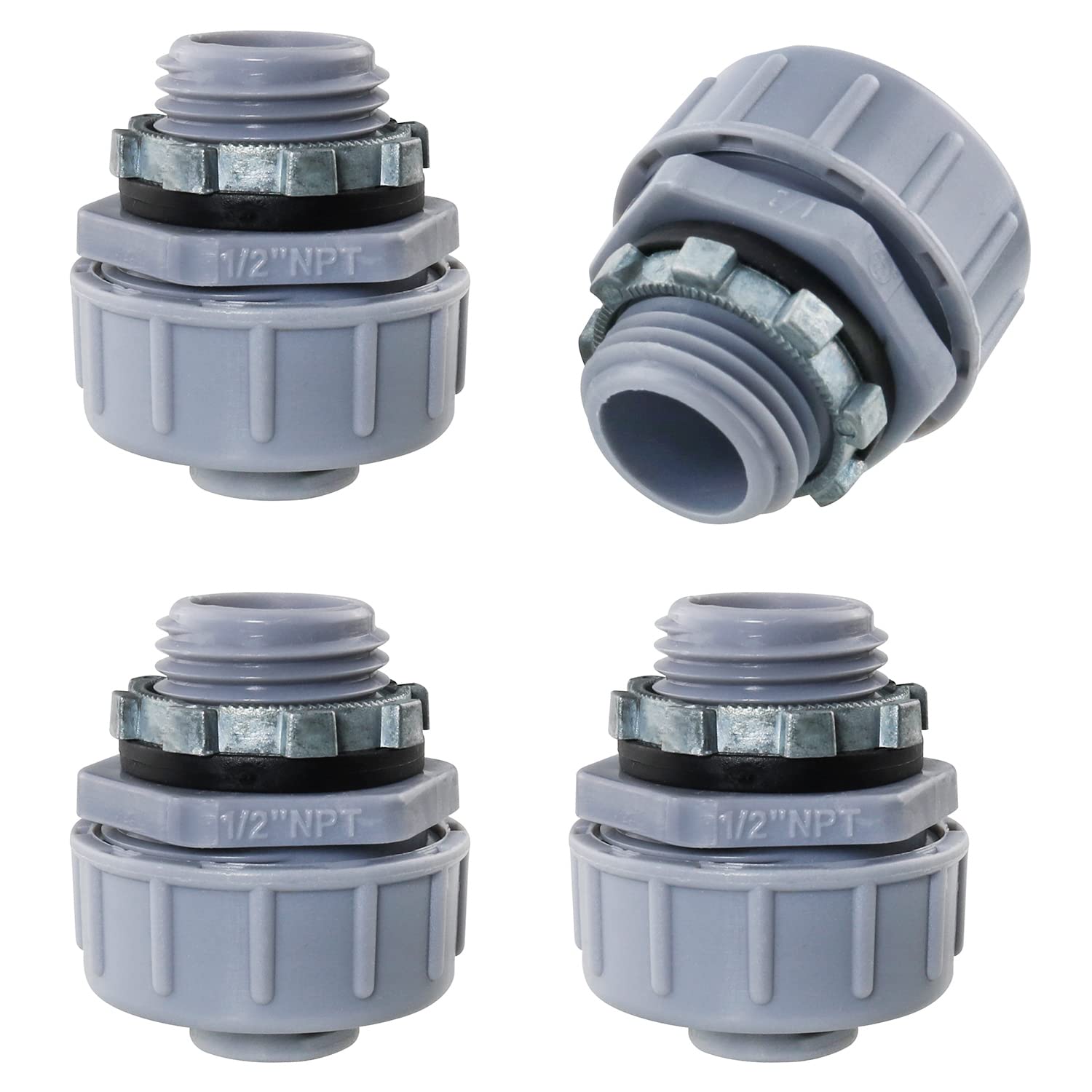 リキッドタイトコネクター 1/2MFT非金属 4個セット Amazon.co.jp: 液体タイトストレートコネクター ZZLZX 4個 1/2インチ