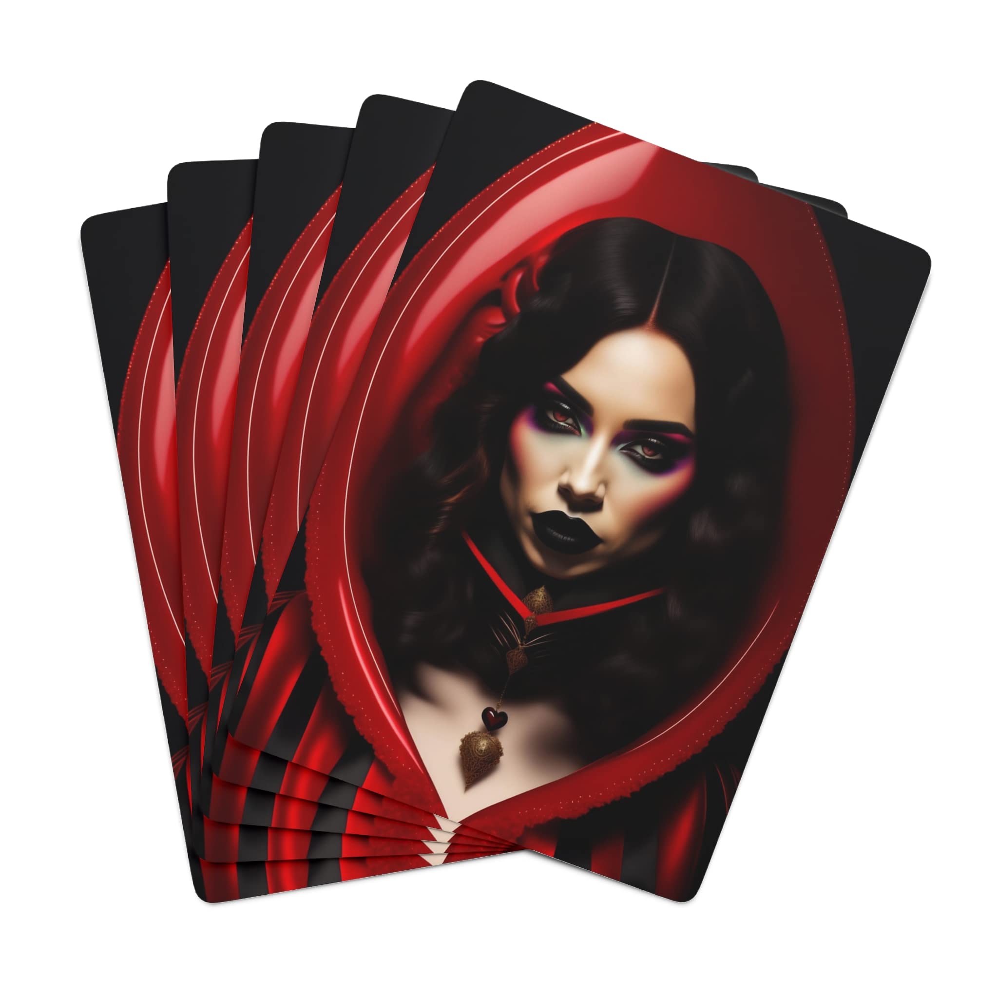 weekly PLAY GAME : AWAKE ポラロイドカード サイン入り Amazon.com: Brian Bula Gothic Valentine Playing Cards Art