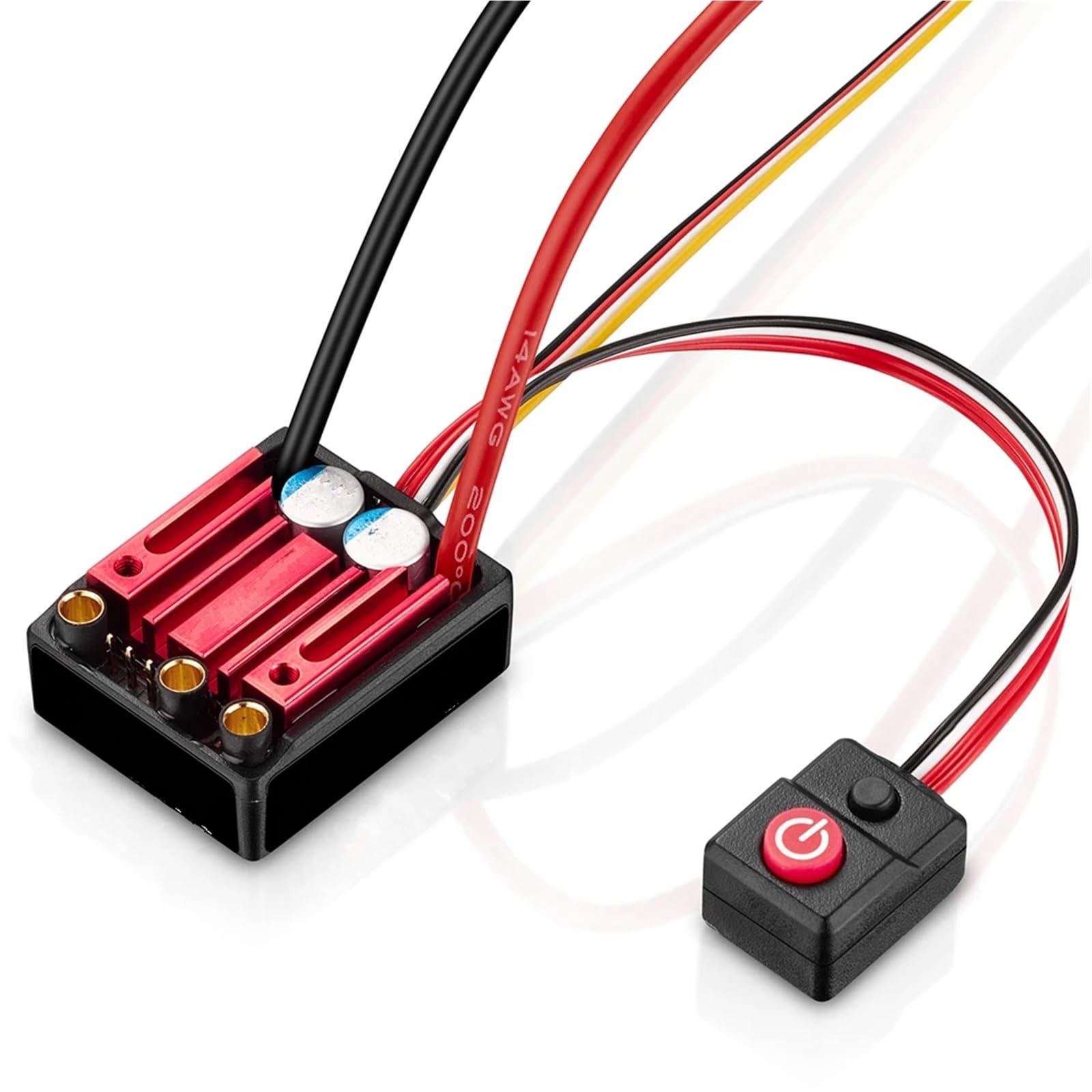 Per Quicrun WP 10BL80 2-4S 80A Sensorless Brushless Impermeabile ESC RC Auto Aggiornamenti Parti Di Ricambio Modificate Monster Truck ESC RC