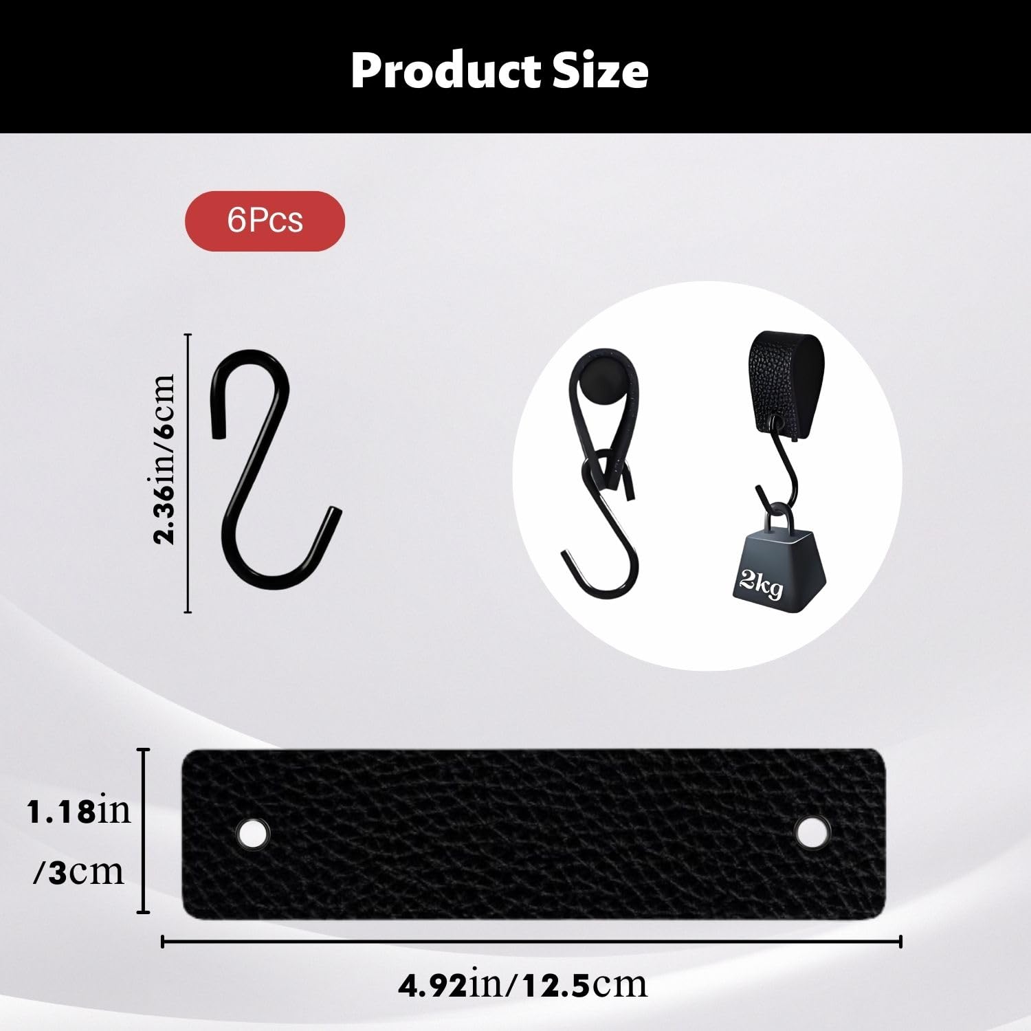 Bewudy S Lot De 12 Crochets Torsadés à 90° De 10 Cm Pour Tringle à Vêtements - Heavy Duty En Métal Pour Sacs à Main, Porte-Monnaie, Armoire, Cuisine