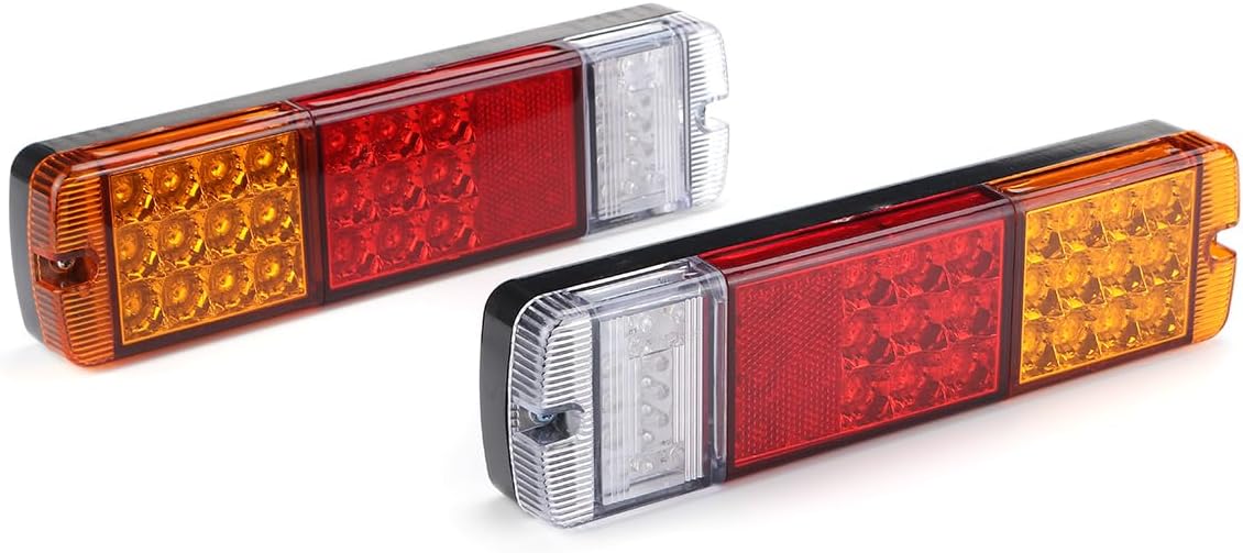 A Pair LED Tail Light Fits for Toyota Land Cruiser FJ40 FJ45 BJ40 HJ45 BJ42,LED Rear Tail Light Lamps for Toyota FJ40 Land Cruiser Rear Tail Lights