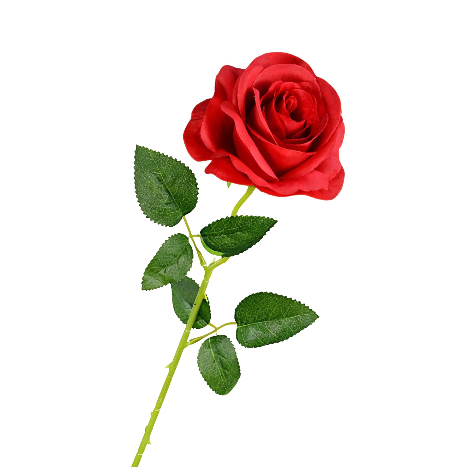 Ramo de rosas artificiales realistas sin mantenimiento para decorar salones oscuros y oficinas