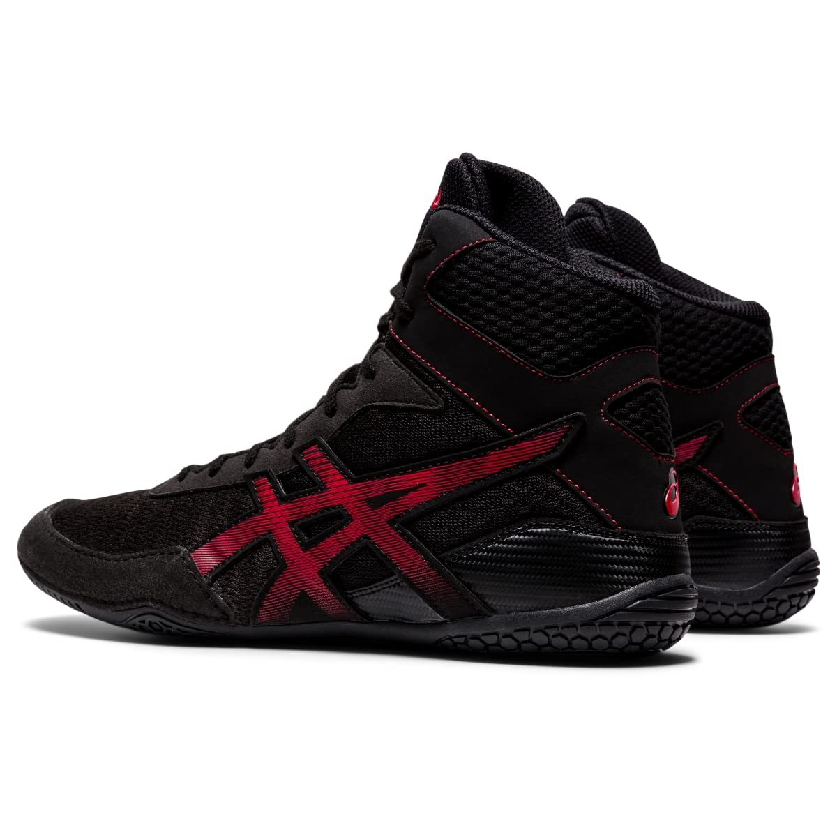 ASICS - Herren Matcontrol 2 Schuhe, 48 EU, Black/Classic Red