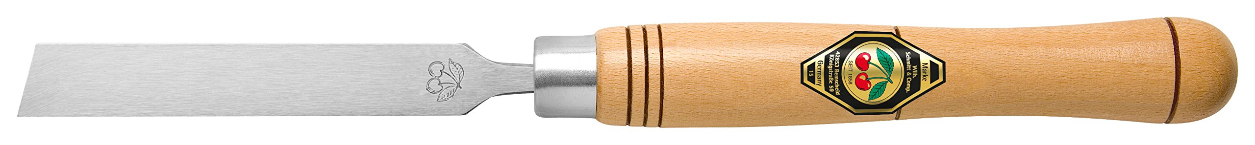 KIRSCHEN Drechslerbeitel mit schrägem Flachmeißel 26mm