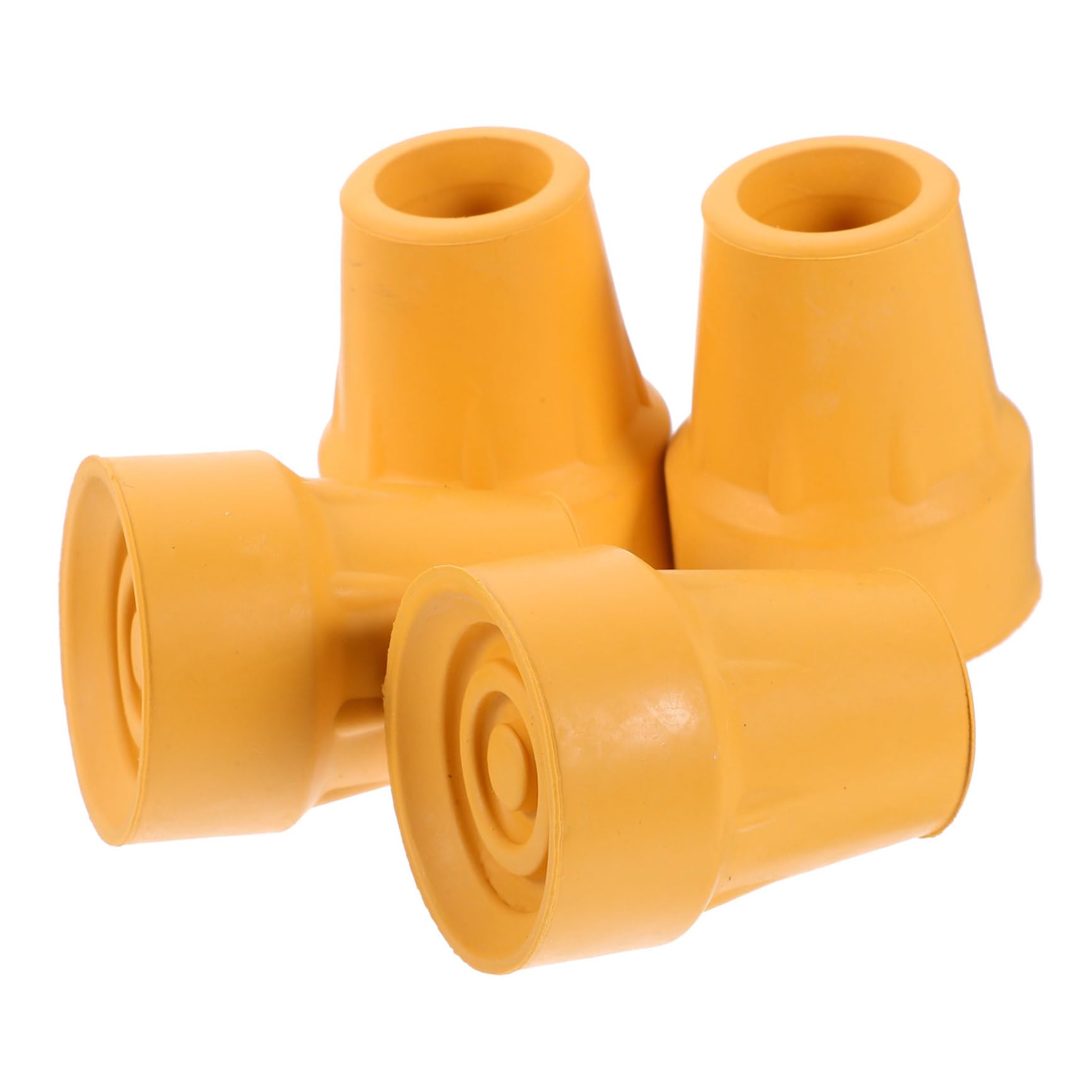 FRCOLOR Lot De 4 Pieds De Canne De Marche Embouts De Béquille Coussinets De Sans Canne Installation Facile 4 Pièces X 4