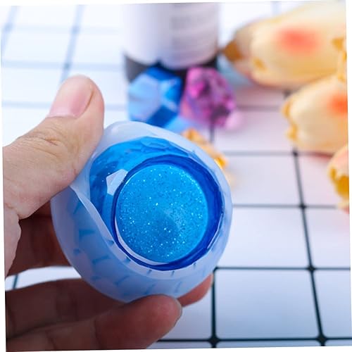 Miniatura 8 de Moldes de silicona para tazones de resina epoxi, moldes de silicona para resina, 2 unidades de almacenamiento de joyas, moldes para macetas, pintura