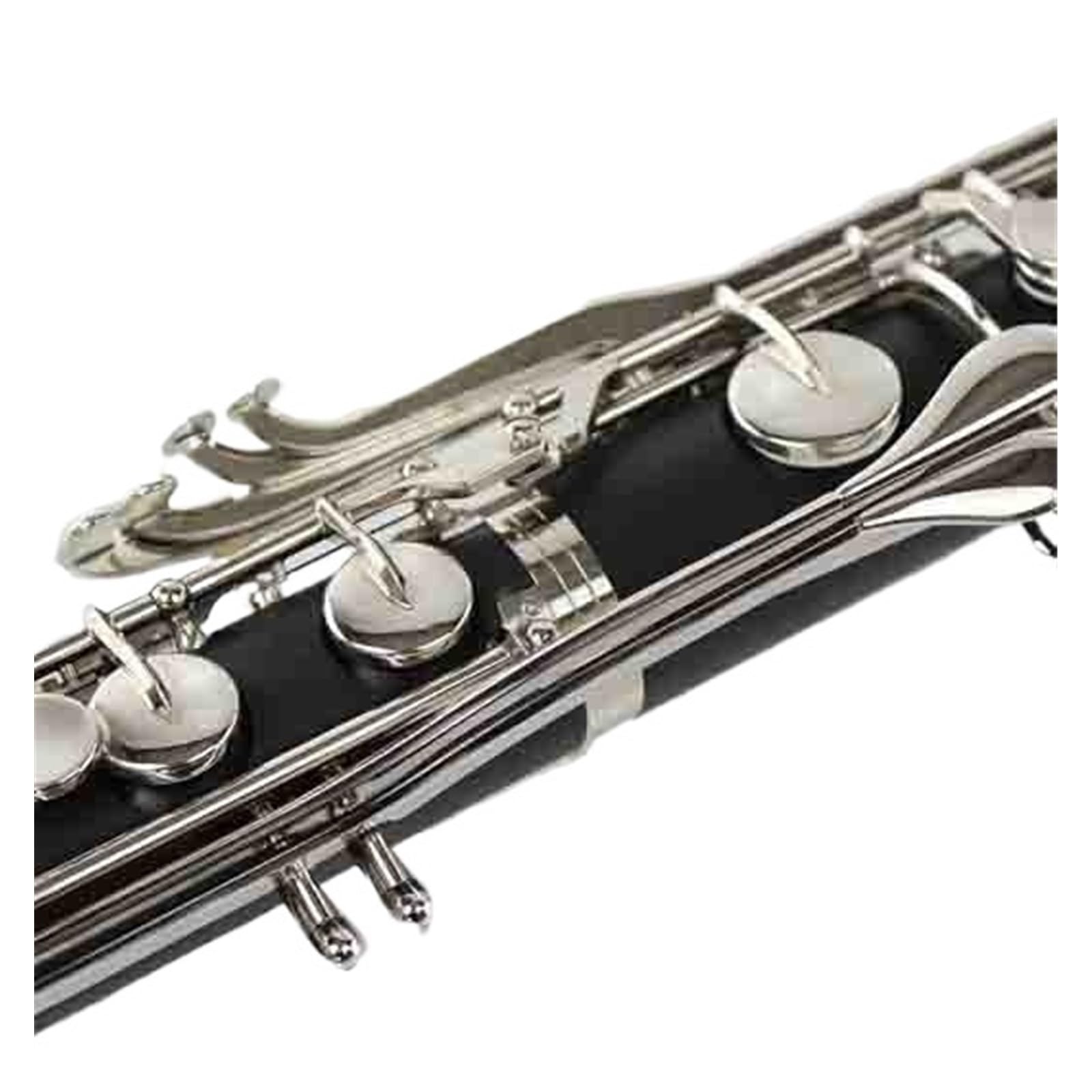 Clarinette Basse En Si Bémol En Bakélite Plaquée Argent Clarinette Standard