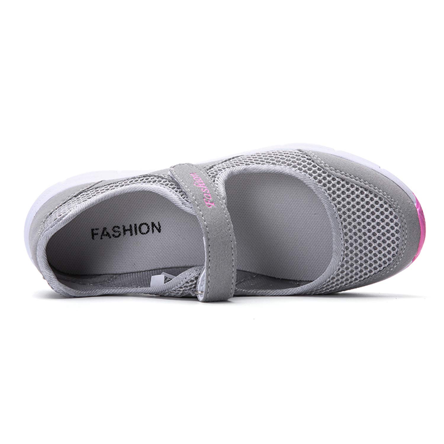 Zapatos de Enfermera de Trabajo cómodos para Mujeres Antideslizantes Transpirables amortiguadores para Caminar Fitness ortopédico Zapatos de Baile Ligeros Zapatos para Caminar nórdicos