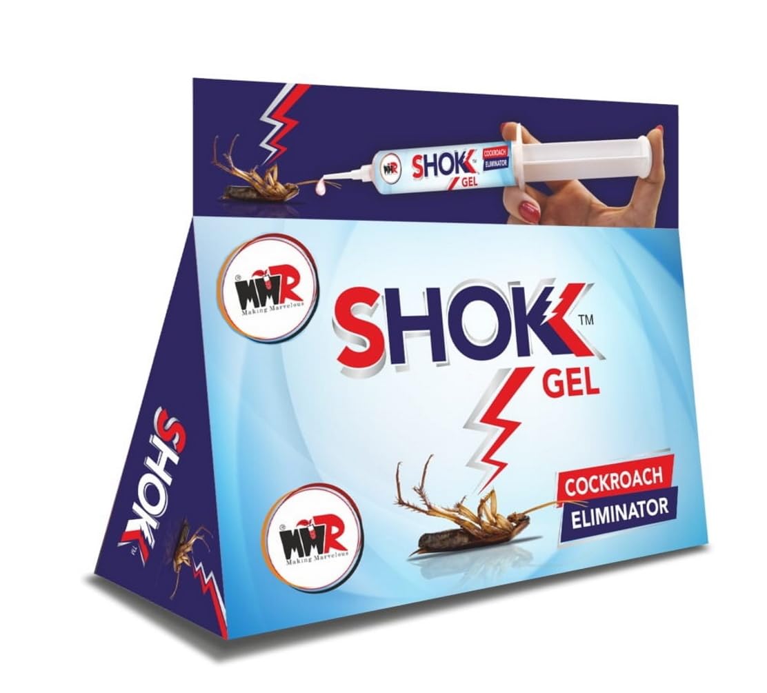 MMR Making Marvelous Shokk Gel Ultimate cockroach killer gel for home Kitchen Safe, Odourless, Fast and Convenient Powerfull 30g Pack of (1) (B0CL6KGZ52) Amazon Price History, Amazon Price Tracker