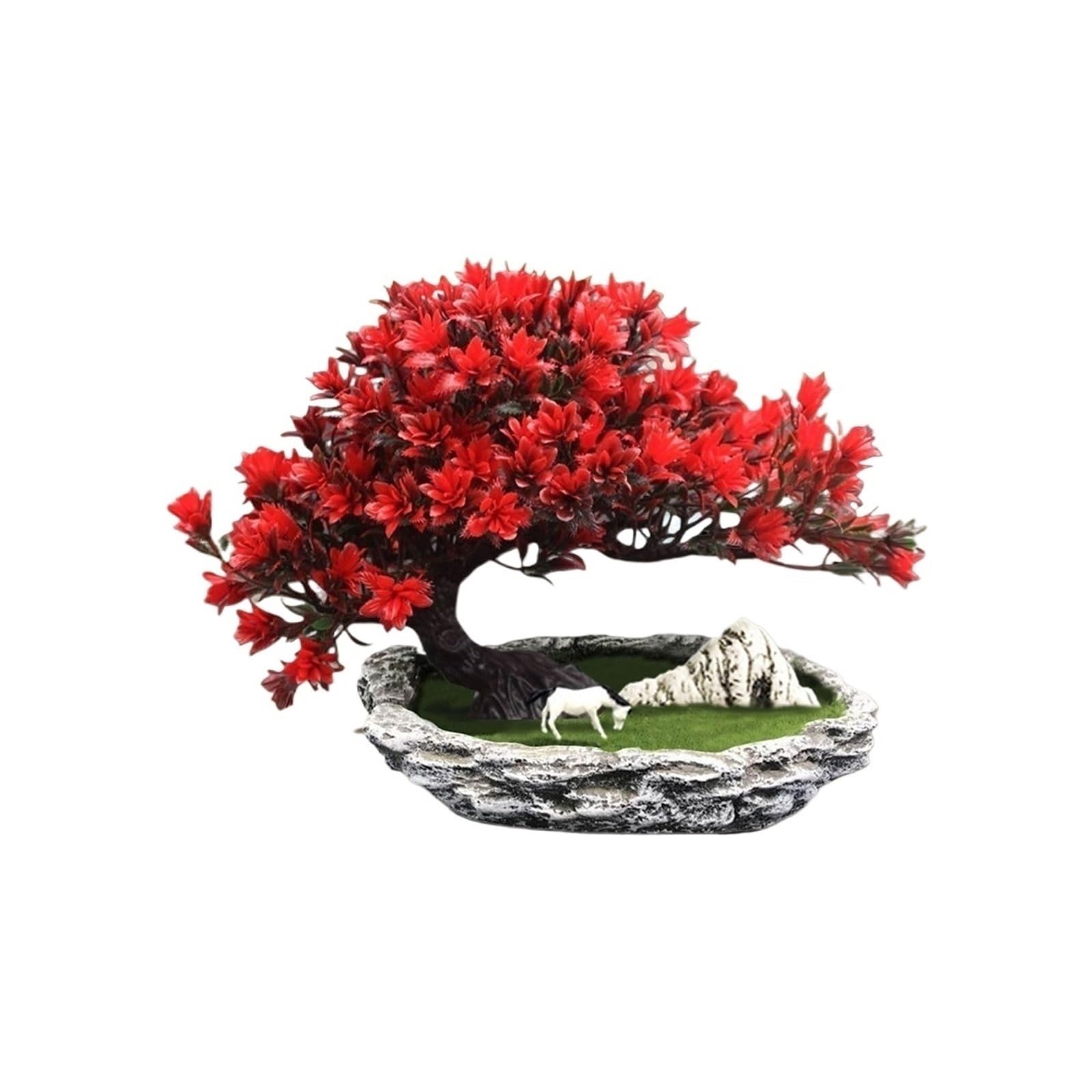 Bonsai Tree Fake Plants Faux Pine for Indoor Home Office Desk Décor Home Decor