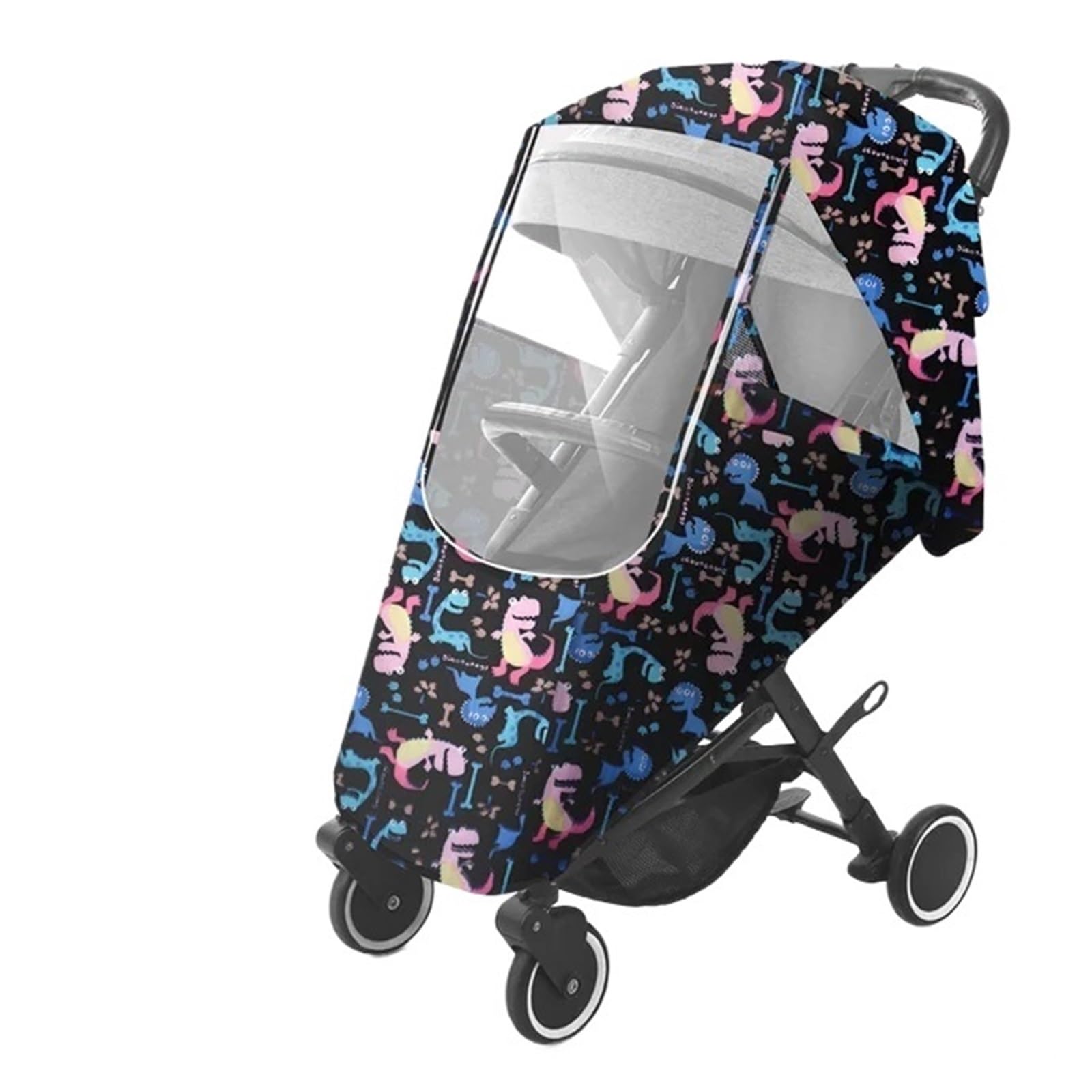 Habillage Pluie Universelle Pour Poussette Housse de pluie universelle imperméable for poussette d'hiver épaisse, housse coupe-vent, ensemble complet d'accessoires de poussette imperméables(U-shaped d