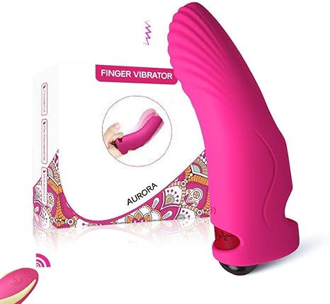 Punto de G-Dedo vibrador con una Potente vibración Textura ...