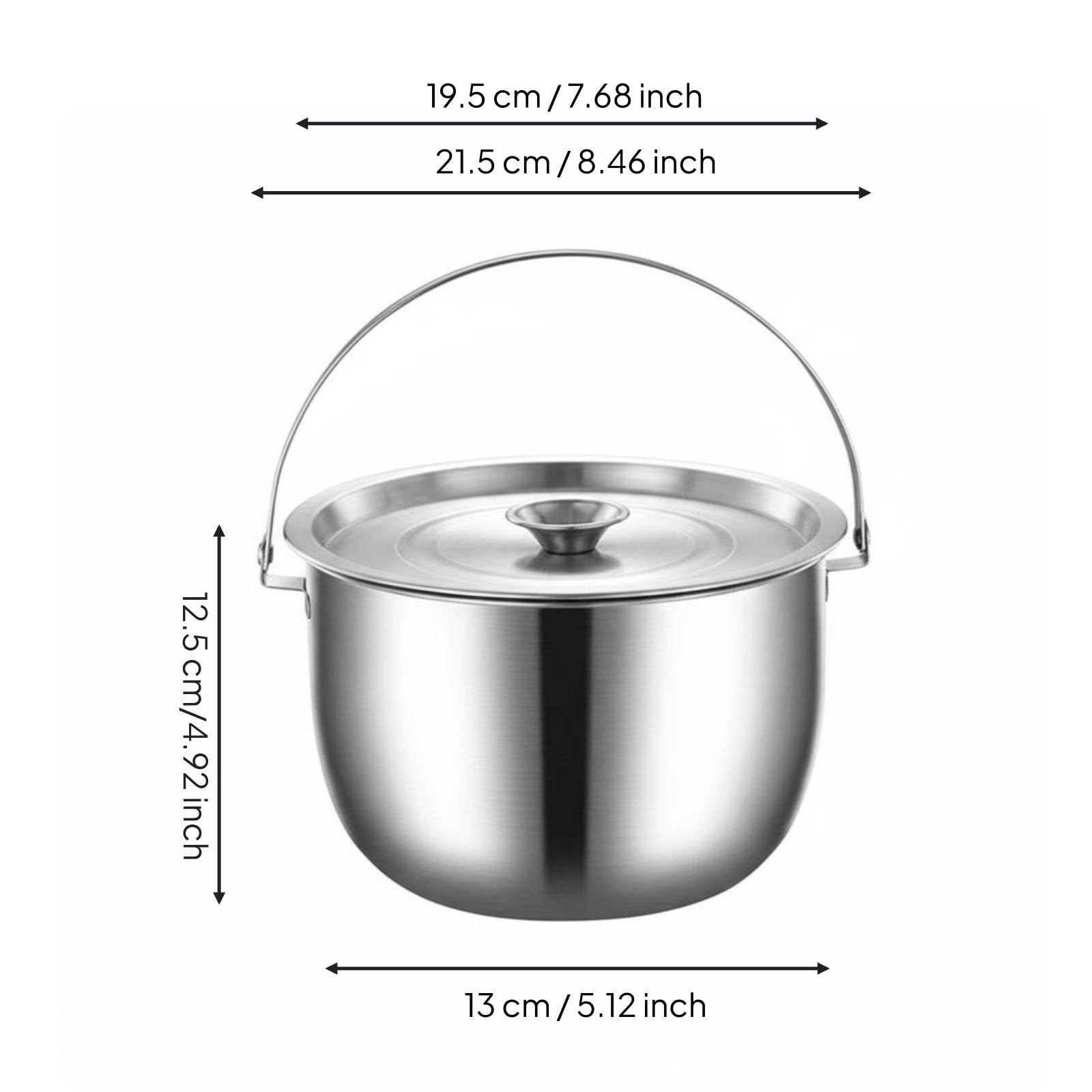 Récipient à Huile en Acier Inoxydable Filtre Intégré Contenant Cuisine Anti-rouille Ergonomique Convient à Usage Domestique Préparation Alimentaire Collecte d'Huile, 4L
