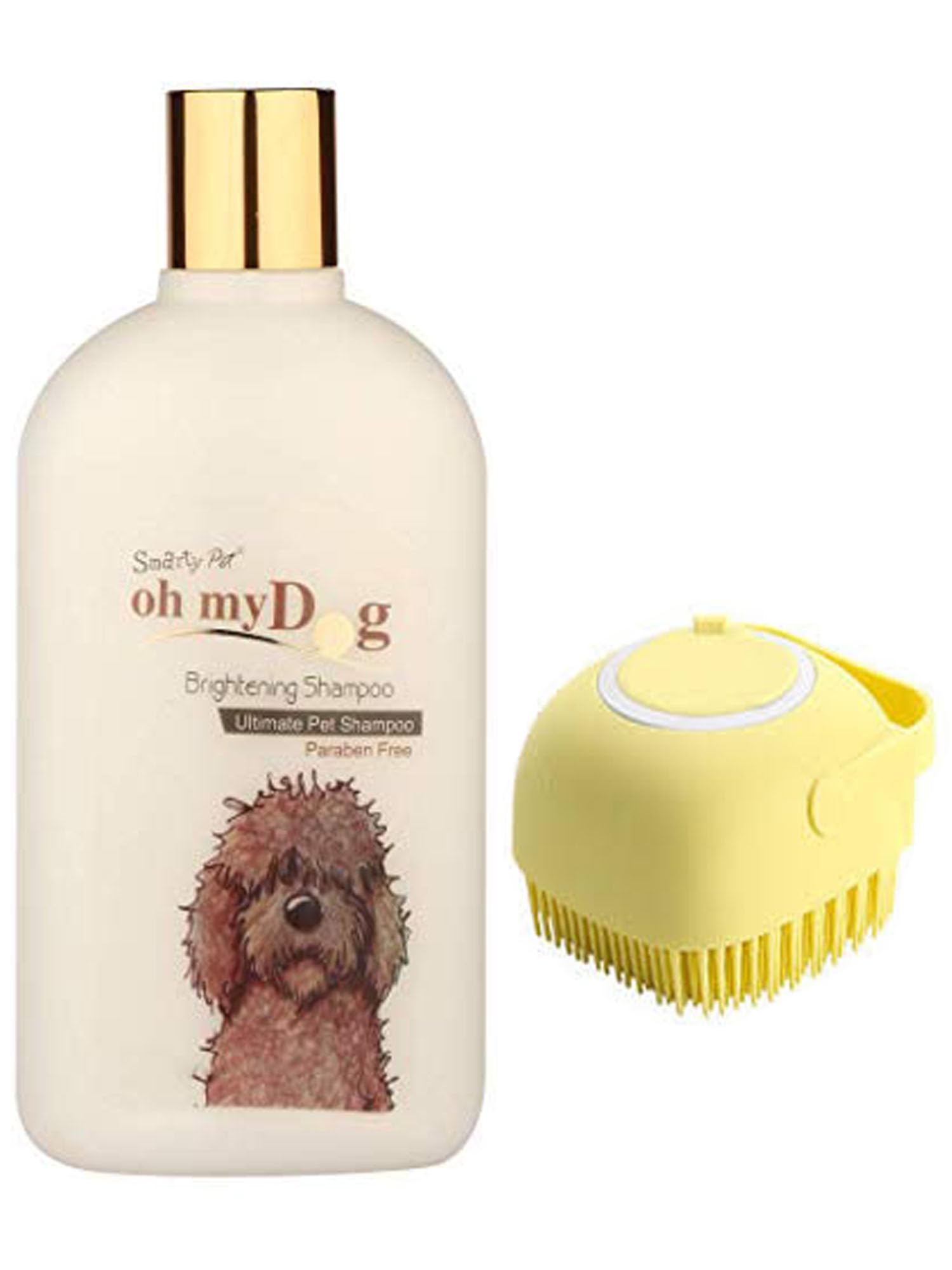 Oh My Dog Brightening Ultimate Dog Shampoo with Mini Soft Silicone Dog Shampoo Dispenser Brush (1000ML) (B0CS3PRCVS) Amazon Price History, Amazon Price Tracker