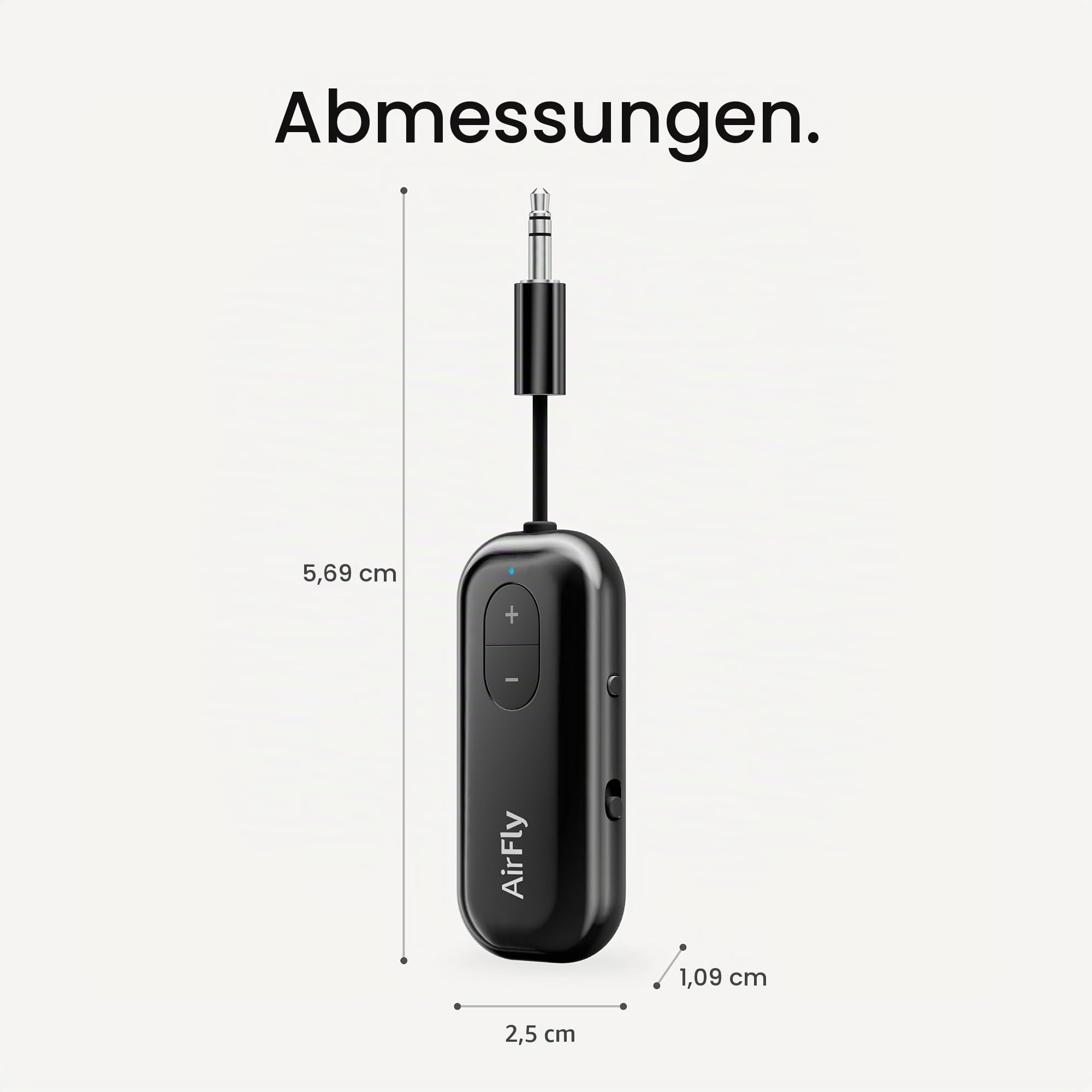 Twelve South AirFly SE Bluetooth Wireless Audio Transmitter für AirPods/Wireless oder Noise Cancelling Kopfhörer; Verwendung mit jeder 3 – Bild 8