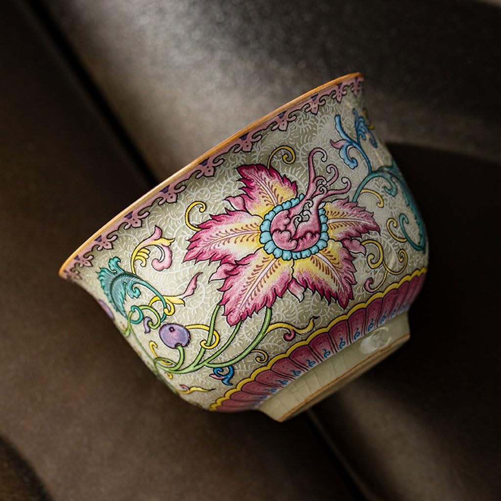 GSOUL Kungfu Tea cup Home Exquisite Tea Cup Single Personal Host Portable Travel Small Tea Cups