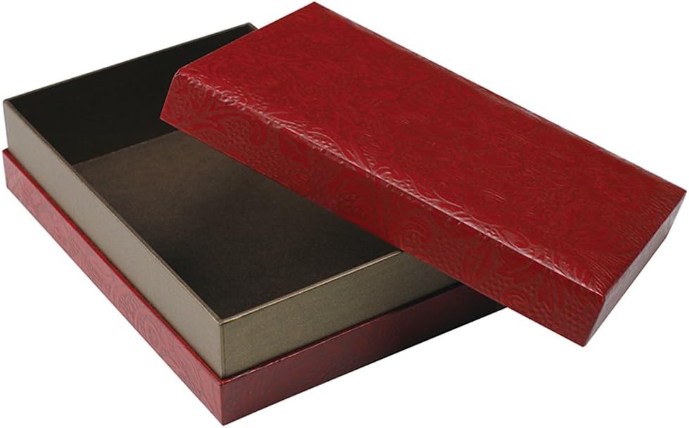 Taniguchi Matsuyudo URP-B-002 Small Item Holder, Urushi Paper, Stationery Box, Red