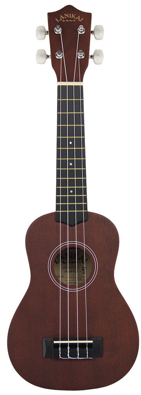Lanikai LU-11 – Ukulele soprano con custodia, accordatore e panno di pulizia,