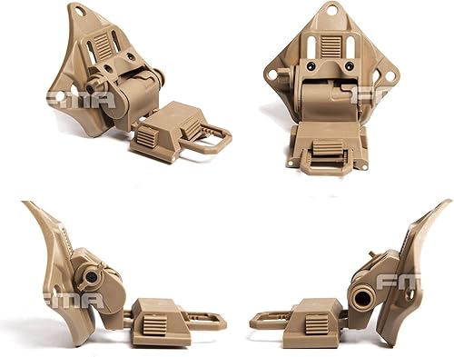 Miniatura 4 de FMA Airsoft Paintball GPNVG18 Gafas de visión nocturna no funcionales, modelo táctico de caza Cosplay maniquí NVG L4G19 Casco Shroud Mount Plastic