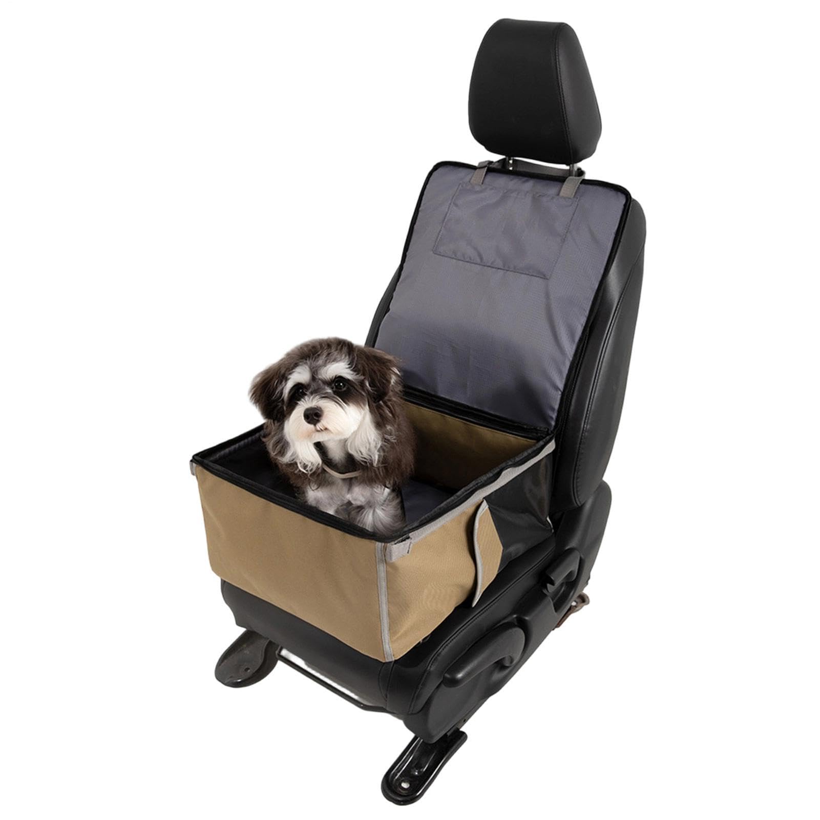 Medium Autositz Für Multifunktionale Tiertransporter | Luftiges Netz, Abwaschbar, Abnehmbarer Autositz Für Welpen, , Klein I Mittlere Rassen, Auto,