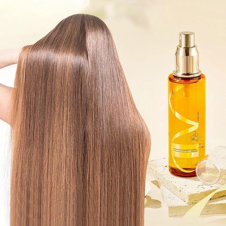 Miniatura 6 de HICOBAR Aceite hidratante y fortalecedor para el cabello sedoso, spray de aceite esencial sedoso para reparación del cabello (2 unidades)