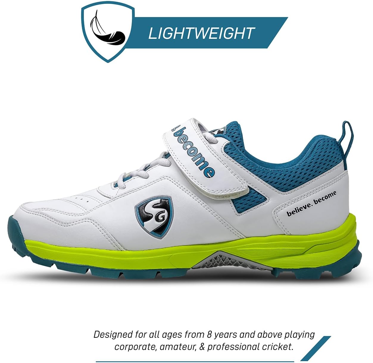 SG Century 6.0 Cricket Shoes, Designed to Elevate Your Game to New Heights Power, Precision, and Comfort