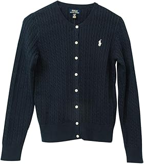 Ralph Lauren(ポロ ラルフローレン) ガールズ, 313543047 コットン ケーブル カーディガン [並行輸入品]