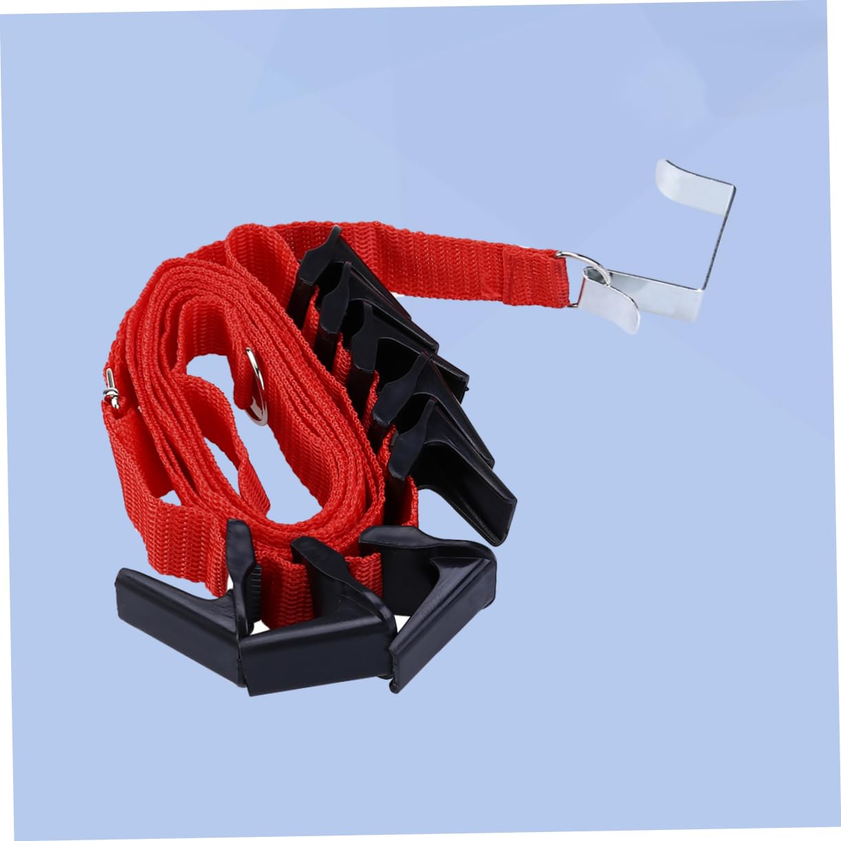 KOMBIUDA Bag Rack Organizer Clothes Hanger Hangers Clothes Organizer Rack Over The Door Hanger Adjustable Door Hanger Door Hanger Organizer Black